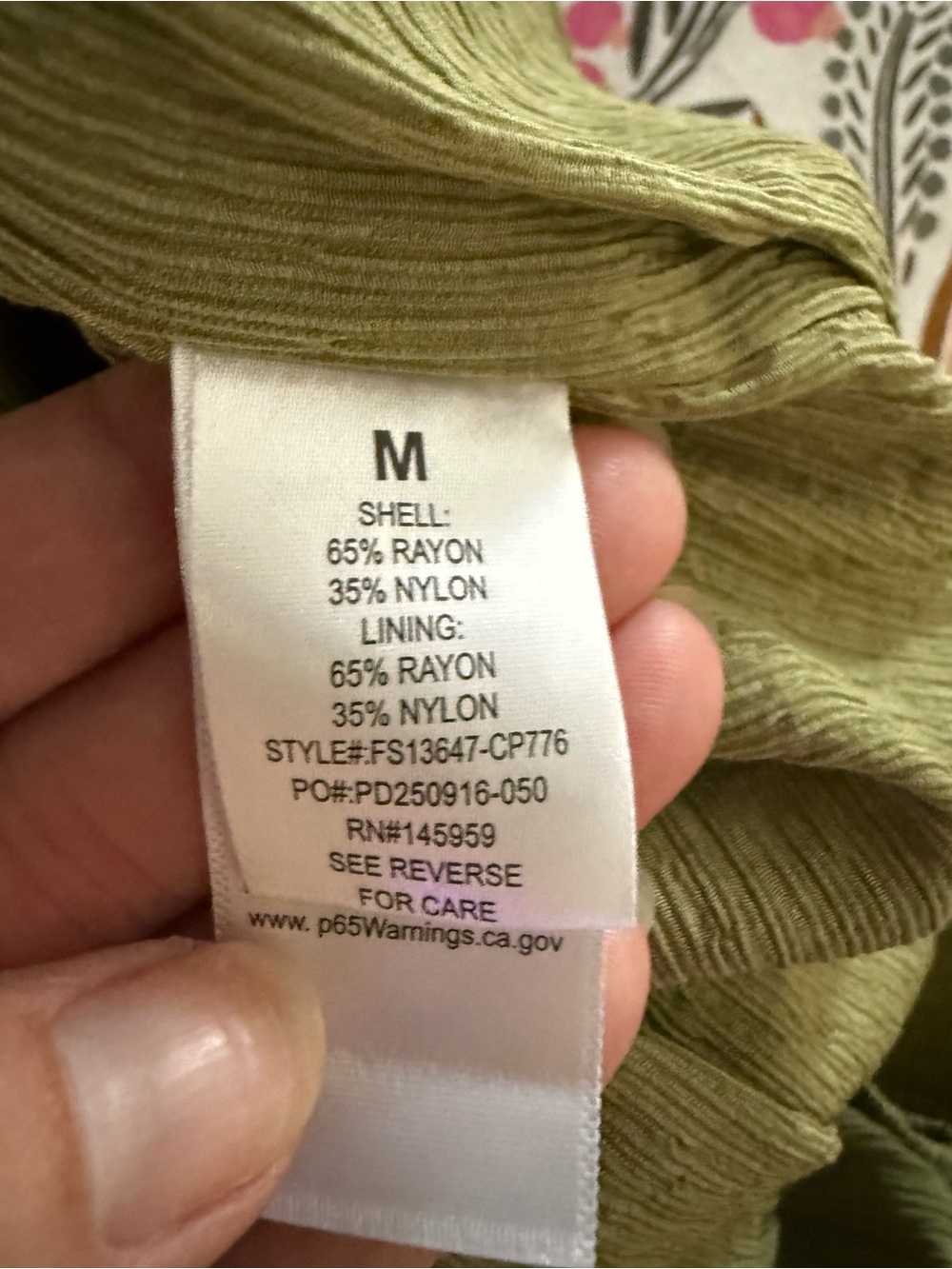 NWT Dress Forum | Green Mermaid cut textured Maxi skirt sz M - Picture 6 of 11